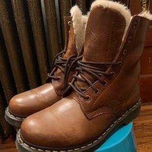 Dr. Martens Pascal Shearling Boots (worn 2x)